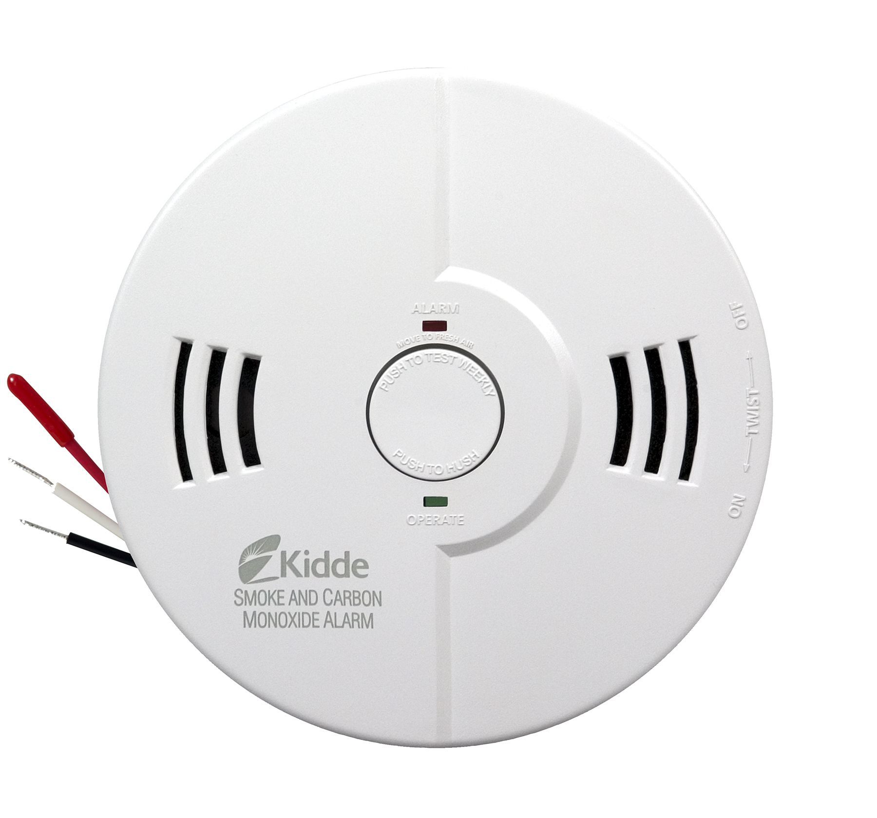 Kidde NightHawk combination smoke/carbon monoxide (CO) alarms